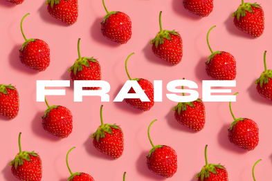photo pour la saveur fraise